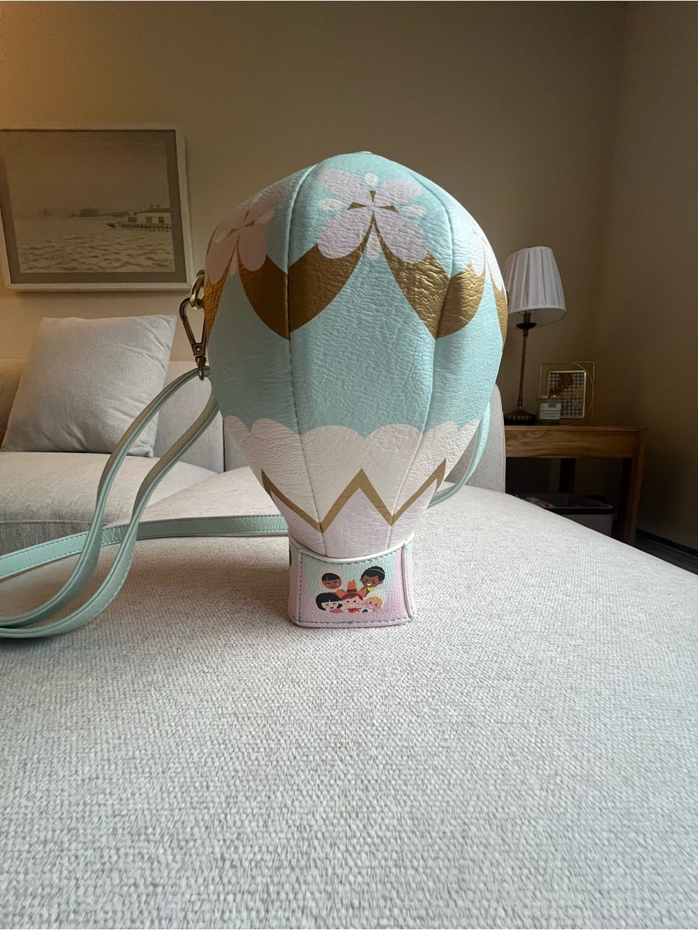 Disney It’s a Small World Hot Air Balloon Crossbody Bag